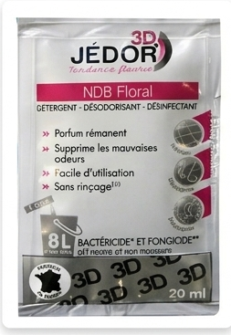 HYDRACHIM Dosettes détergent surodorant 2D FLORAL 20ml - JEDOR