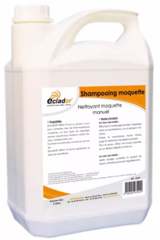 HYDRACHIM SHAMPOOING MOQUETTE 5L - ECLADOR
